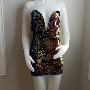 Sparkle sequin party dress